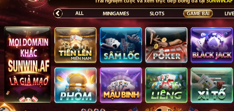 Game Bài SunWin Sân Chơi Đổi Thưởng Đẳng Cấp Nhất Hiện Nay Cho Mọi Game Thủ
